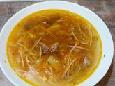 Что приготовить на обед и ужин- суп спагетти, рис, запеченное мясо)