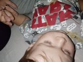 Сынок научился засыпать сам