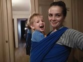 Когда ты уже большой а слинг любишь все так же)