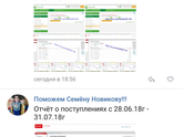СБОР ЗАКРЫТ! Новиков Семен, сбор до 10 января 2019 года!