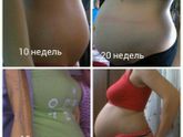 Живот и 3 беременность?когда появился