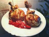 Куриные ножки в мешочке с картошкой