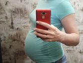Девченки,не опустился живот еще??)