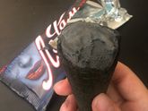Чёрное мороженое!)) пробовали?