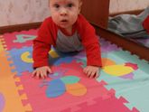 Пополз Ванилька:)