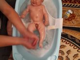 водные процедуры с папой