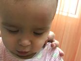Упала головой об пол с кровати
