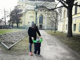 Вчера у нас была