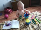 Маленький художник ❤️