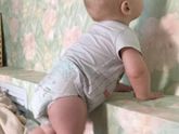 А во сколько ваши детки вставали на ножки?👶🏼