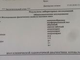 Пришли анализы