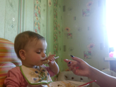 Учимся кушать ложкой
