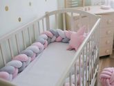 Бампера на кроватку для новорожденных