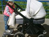 Подножка на коляску для 2 ребенка