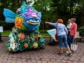 Скульптуры из мусора