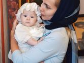 Покрестили Бусинку