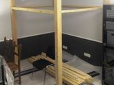 Loft bed, Кровать-чердак, или как разместиться с ребенком в однушке-студии