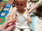 Подскажите чем отмыть куклу-пупса?