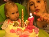 Моей принцессе 1 годик!!! 😍😍😍😇 Ураааааа!🎂🎁🎈🎈🎈😘🎉🎉🎉