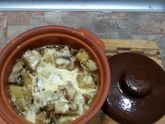 Что приготовить на ужин- сырный суп и горшочки картошка/курица