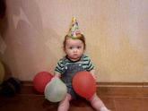 Годик нашему зайке