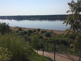 Первый поход на речку