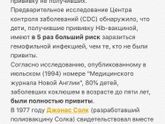 Прививочная статистика
