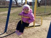 Доченьке было11 мес.