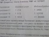 1 скрининг и риски ???