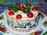 Салат "Вкуснятина" Ингредиенты: -