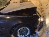 Попала в аварию