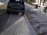 Попала в ДТП.