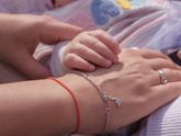 Покрестили нашу сладкую клубничку