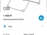 Электрокачеля Carita. Новокузнецк