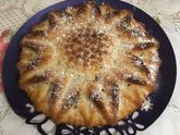 Манник с яблоками
