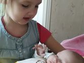 Сыночек и дочка))
