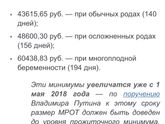 Пришли декретные... Мало)