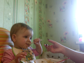 Учимся кушать ложкой