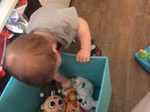 Мое любимое солнышко начал ходить сам