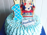 Тортик на годик сынули 🎂