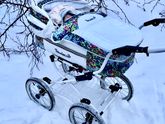 Reindeer Lily - испытание снегом: done!