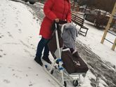 Санки-коляска 🤗😊🤗
