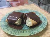 Пирог из яблочного пюре