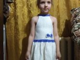 Мама связала на спицах