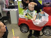 Наша первая стрижка)