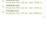 Рост вес