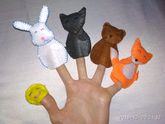 "Пальчиковый театр" (моя первая работа из фетра) ?