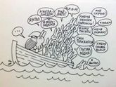 Эти зайцы деда Мазая явно кого-то напоминают)))