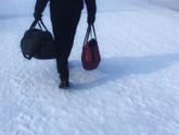 Ездила гостить домой )