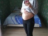 Животик 18 недель